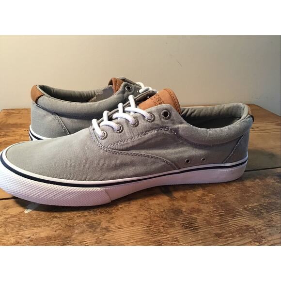 NIB Sperry Striper II CVO SW Grey Men’s 10.5 STS22045 - Picture 4 of 6